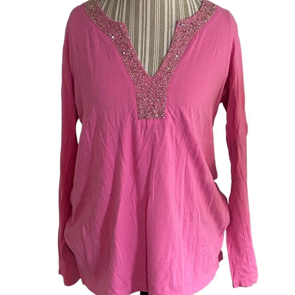 New York and Company size medium pink top great look see pics